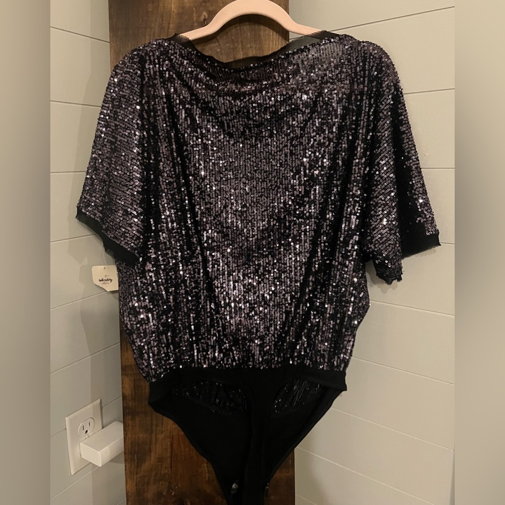 Free People Sequin Bodysuit - Picture 5 of 6